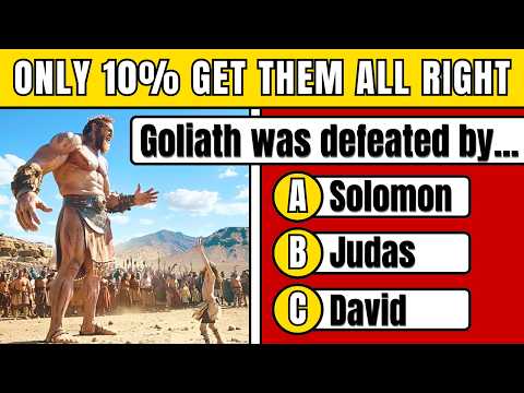110 Bible Questions to Test Your Knowledge of the Bible (Bible Quiz)