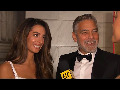 George and Amal Clooney on Celebrating 9th Anniversary (Exclusive)