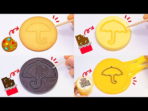 Dalgona Collection Asmr🟡🔺🍫