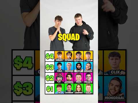 Build Your Fortnite Squad!