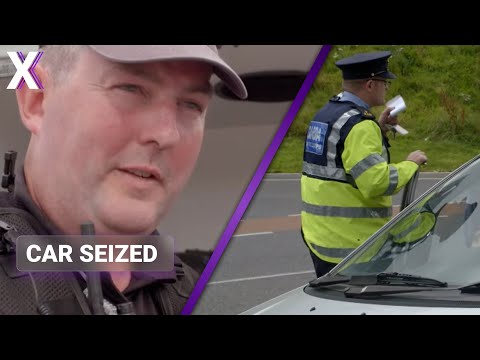 UK Car Seized Ireland Border Guards Take Action
