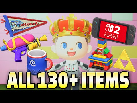ALL 130+ NEW Items in ACNH 3.0 & How To Get Them!