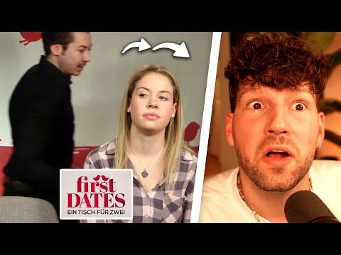 ER STEHT EINFACH AUF UND GEHT...😳  First Dates 💔