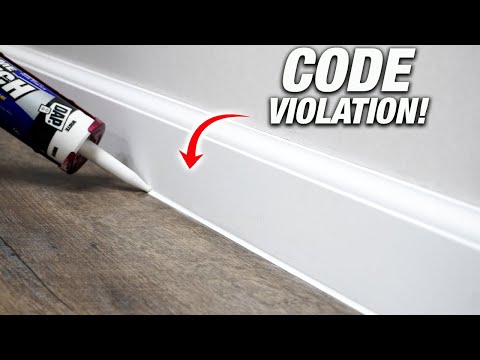 Should You Caulk Your Baseboards To Your Floor? Pros And Cons! DIYers Great Controversy!
