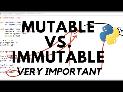 Mutable vs Immutable - Python
