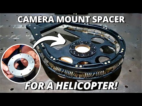 Making a Helicopter Camera Mount Spacer | Machining & Drilling