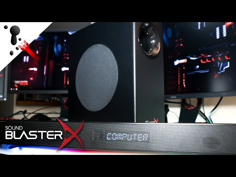 Sound BlasterX Katana RGB Sound Bar Review