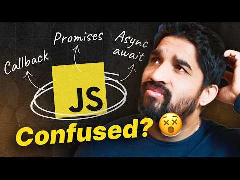 Master Asynchronous JavaScript: Callbacks, Promises & Async/Await Made Easy 🚀 | Hindi | Day 21/100