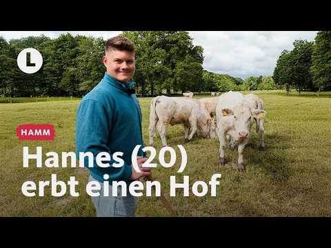 Ohne Ausbildung: Hannes erbt den Bauernhof seines Vaters! | WDR Lokalzeit LandSchafft