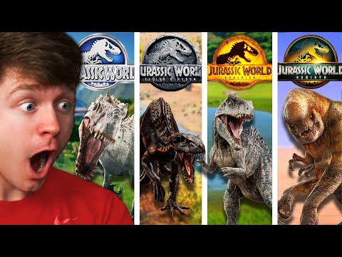 EVERY JURASSIC WORLD MOVIE the BATTLE ROYALE! - Jurassic World Evolution 2
