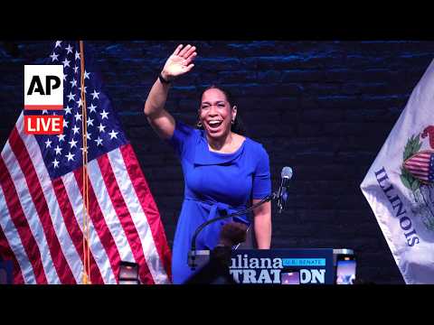 LIVE: Juliana Stratton speaks after winning Illinois primary
