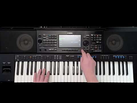How to make a style from scratch with Yamaha SX900