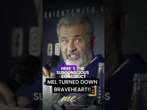 Mel Gibson turned down Braveheart!  #melgibson