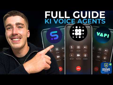 Der komplette KI Voice Agent Guide 2025- ALLES in einem Video!