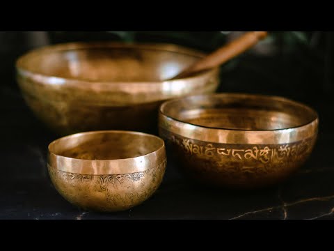 1888 Hz Tibetan Singing Bowls For Sleep โฅ Healing Sleep Music