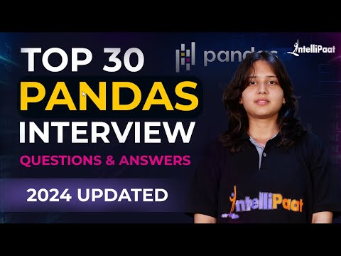 Pandas Interview Questions And Answers | Pandas Coding Interview Questions | Intellipaat