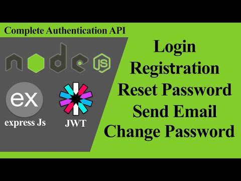 Complete Authentication API with JWT in Express JS (Hindi)
