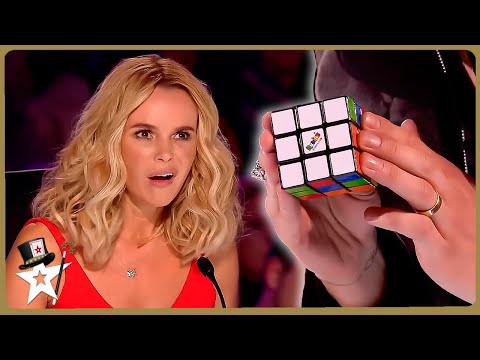 ULTIMATE Rubiks Cube Magic Auditions on Got Talent!