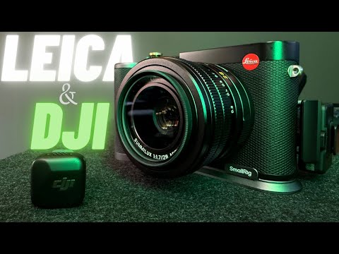 DJI Mic Mini works on the Leica Q3!