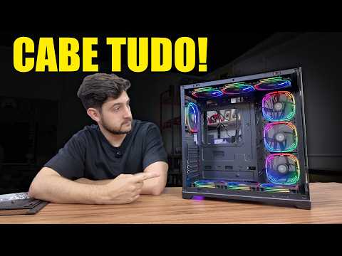 GABINETE GAMER AQUÁRIO GRANDÃO, PRA QUEM GOSTA ESSE É TOP, Glass Standard V2