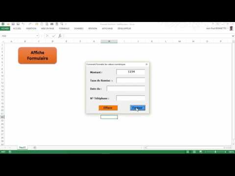 Excel VBA - Comment mettre un Format de valeur dans une TextBox ?