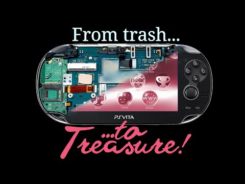 You shouldn't repair a PS VITA like this...