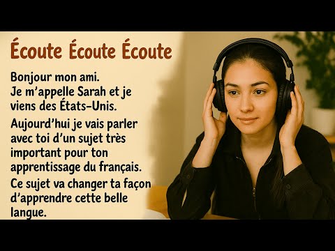 Concentrez-vous sur l'écoute | French  Listening Practice (A2)