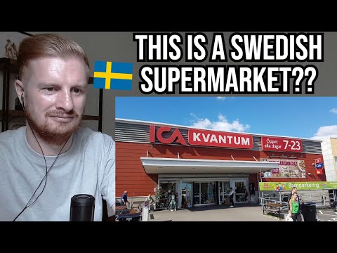 Reaction To Swedish Supermarket ICA Kvantum