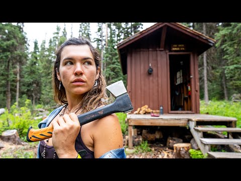 Alone in a Cabin in the Woods (Montana)