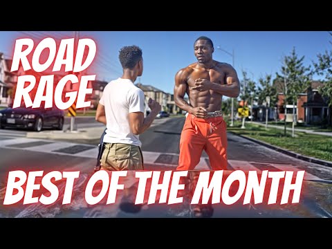 BEST OF THE MONTH - Road Rage! Bad Drivers! Instant Karma! Car crashes! --- learn how to drive.