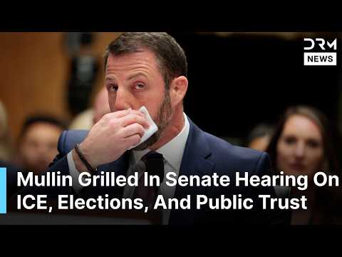 Senate Panel Confronts Mullin On ICE Abuses And Election Oversight | DRM News | AC1F