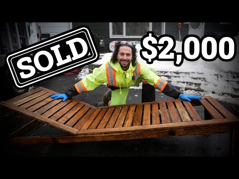 Turning a Free Chair into a $2,000 Table
