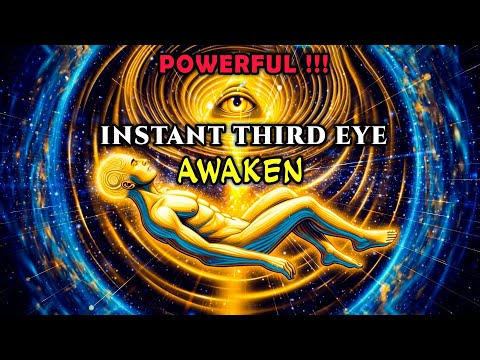 Quick Pineal Gland Activation (VERY STRONG)🔥🪬 Third Eye Opening | Feel Much Better Immediately