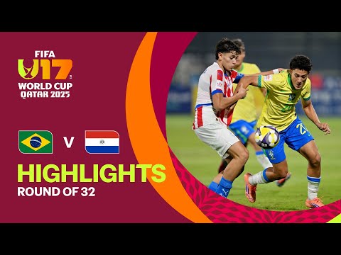 Brazil vs Paraguay Highlights | FIFA U-17 World Cup Qatar 2025