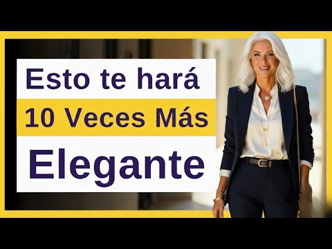 ¡LUJO LOW COST! 7 Trucos para Mujeres 50+ que las Hacen Lucir Ricas y Elegantes