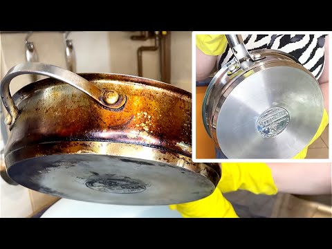 Подруга пристыдила меня за грязные кастрюли и показала, как их почистить просто, но эффективно