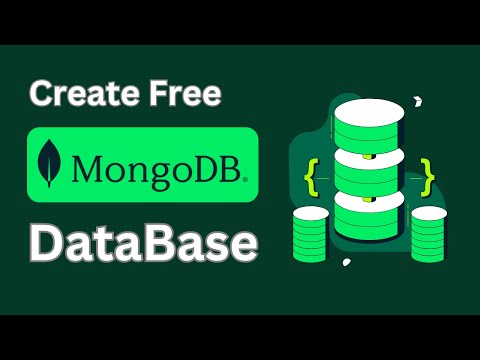 How to Create a MongoDB Atlas Database | For Free MongoDB Cloud | #mongodb #database