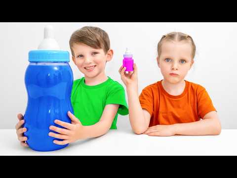 Maria Play with Toys and Develop Imagination