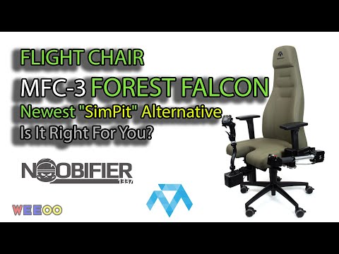 FLIGHT CHAIR – MFC-3 FOREST FALCON - Newest Updated "SimPit" Alternative - Monstertech