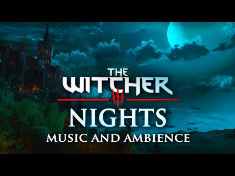 The Witcher 3 Peaceful Night • Calming Music for Sleeping