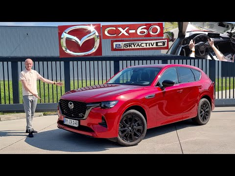 Der neue Mazda CX-60 im Test - Das SUV fürs Herz? R6-Diesel! Review Kaufberatung - 200 PS