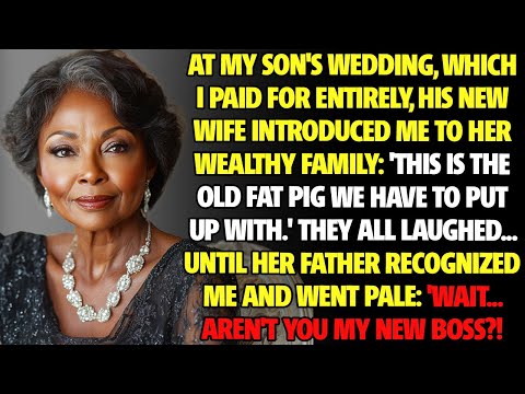 “My daughter-in-law called me a pig at my son’s wedding”—then discovered I was her father’s new CEO!