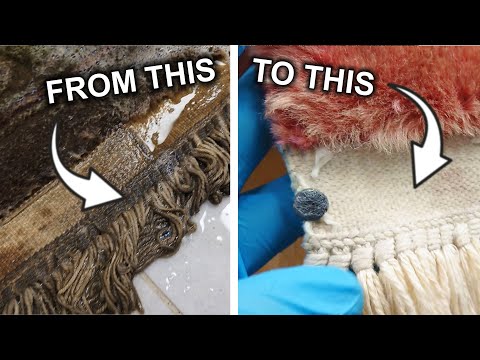 Obawiam się, że klient NIE ROZPOZNA swojego dywanu po praniu 😲 | Prawdziwe Pranie Dywanu 🐑