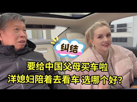 帶洋媳婦給中國父母買車,各種車看的眼花繚亂,哪個更合適?