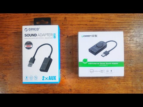Orico vs. Ugreen USB Sound Card
