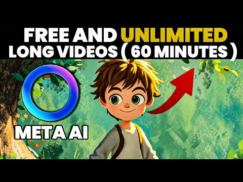 Generate Long YouTube (16:9) Videos Using META AI | FREE & UNLIMITED