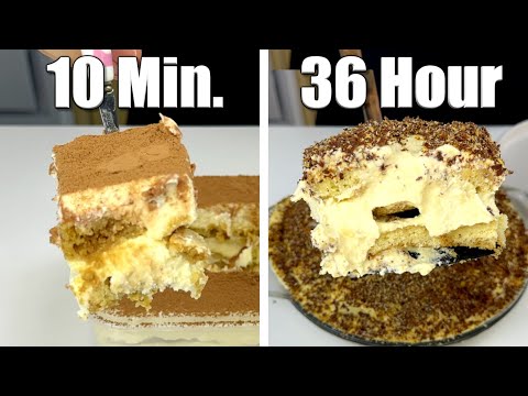 10-Mins V.S 36-Hour Tiramisu (Then Taking My Roommate Outside)