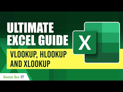 Ultimate Guide to VLOOKUP, HLOOKUP and XLOOKUP: Excel Lookup Functions Course