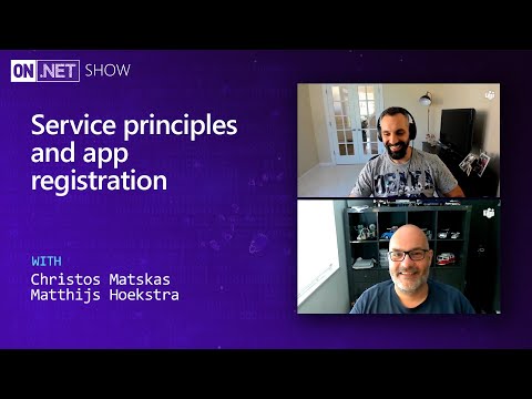 Service principles and app registration