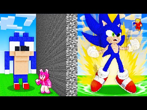 I Cheated With SONIC in Minecraft Build Battle!